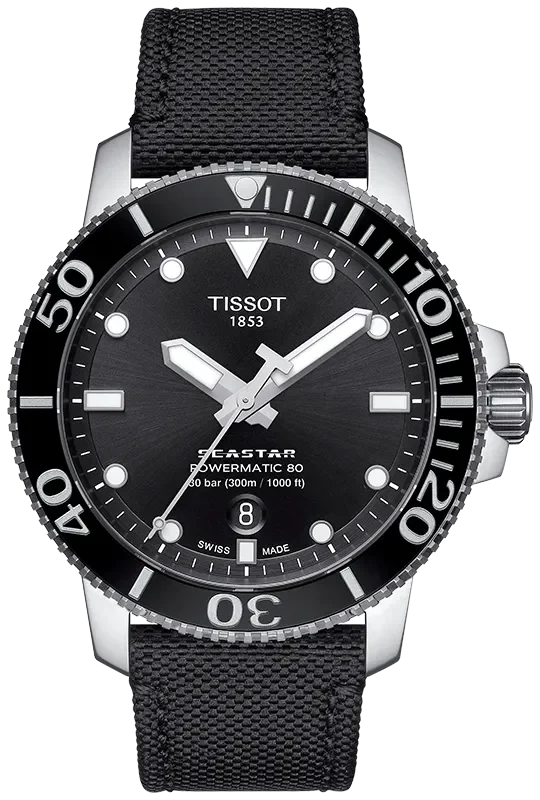 SEASTAR/GR/A/ACIER+CER/SYNT NOIR/NOIR