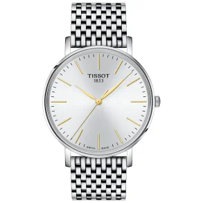 EVERYTIME/GR/Q/ACIER/BLANC IND. JAUNE