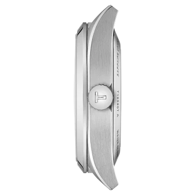 Tissot T1658071104100 - Bl� herreklokke med safirglass og automatisk urverk