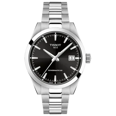 Tissot T1658071105100 Herreklokke &ndash; Svart, Mekanisk, Safirglass